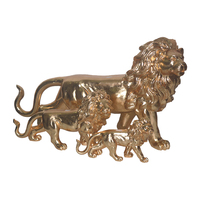 Vente en gros de grandes statues d'animaux zèbre tigre léopard girafe gorille lions cheval statue sculpture en résine