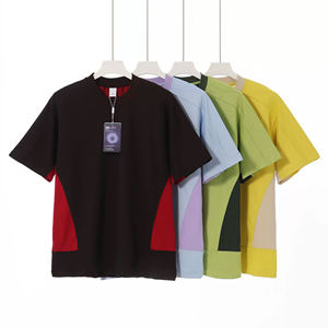 เสื้อยืดคอกลม240กรัมควบคุมอุณหภูมิด้วยจุลินทรีย์แบบสองโทนเสียงแห้งเร็วควบคุมทำจากผ้าถักโพลีเอสเตอร์/ คอตตอน - Product Image 3