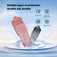 Grosir 2.0 USB kunci Thumb Flash Pen Drive portabel kecepatan tinggi 4GB stik memori Mini Metal USB Flash Drive