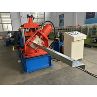 Machine de formage de poutrelles Cz, moteur haute puissance, changement automatique rapide, cadre en acier, perforation de canaux, fonctionnement facile