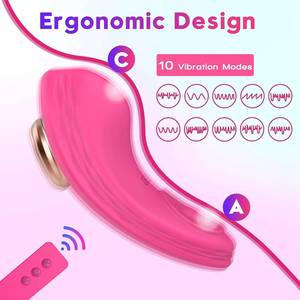 ดิลโด้สั่นสำหรับผู้หญิง ของเล่นทางเพศ ดิลโด้สำหรับคู่รัก เลสเบี้ยน ควบคุมผ่านแอพและรีโมท กางเกงในสั่นแบบสวมใส่ คลิปแม่เหล็ก ซิลิโคน C - Product Image 2