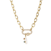 Ensemble de colliers superposés multi-brins tendance avec pendentifs cœur et étoile en cristal coloré et fermoir mousqueton, chaîne dorée, idéal pour un cadeau