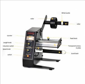 Dispensador de Etiquetas Semiautomático para Documentos Logísticos, Removedor de Adhesivos para Latas, Botellas, Bolsas, Cartones, Embalajes de Vidrio, Papel y Metal - Product Image 6