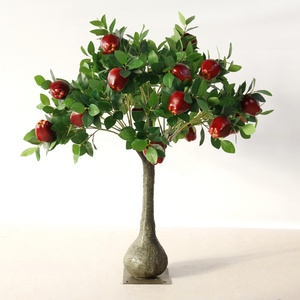 Arbre de <span class=keywords><strong>cerisier</strong></span> japonais artificiel en soie, 8 pieds 30 pouces, avec branches en plastique, éclairage LED, pour décoration murale intérieure de mariage - Product Image 4
