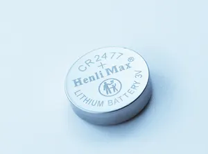 Henli Max CR2477 3.0V Primay Lithium Battery Lithium Manganese Dioxide Button Battery Cell Battery Remote Control Toys Round 3V