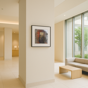 Unframed cửa Motif hiện đại bức tranh tường nghệ thuật trang trí nội thất cho khu vực tiếp tân của công ty - Product Image 2