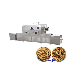 Microwave Black Soldier Fly Larvae BSFL BSF Drying Machine