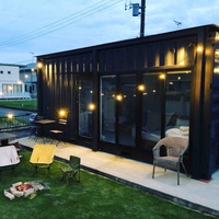 Maison de luxe de 40 pieds, construction de maison modulaire miniature, assemblage facile, maisons préfabriquées de petite taille, maison préfabriquée en conteneur de 20 pieds