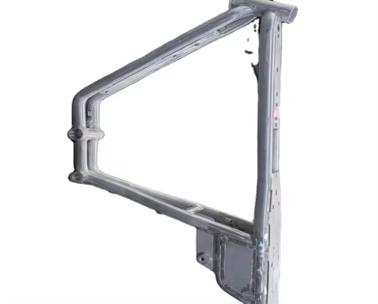 Raw Aluminum Bike Frame Clear Coat Bare Aluminium Bike Frame Sales
