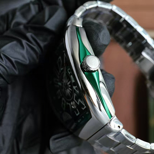 Reloj Mecánico Automático para Hombre de Acero Inoxidable de Alta Precisión, con Esfera Náutica Verde de Primera Calidad, Fecha Luminosa e Impermeable - Product Image 4