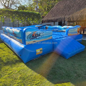 Machine <span class=keywords><strong>de</strong></span> surf gonflable excitante, planche <span class=keywords><strong>de</strong></span> surf mécanique, simulateur <span class=keywords><strong>de</strong></span> snowboard, <span class=keywords><strong>jeu</strong></span> gonflable pour location événementielle - Product Image 4