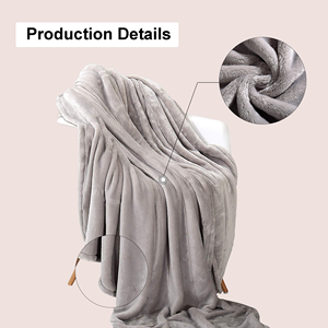 Nhà Máy Bán Buôn Biểu Tượng Tùy Chỉnh Nóng Lên Flannel Lông Cừu Ném Chăn Siêu Mềm Dày Giường Lớn Chăn Cho Mùa Đông - Product Image 2