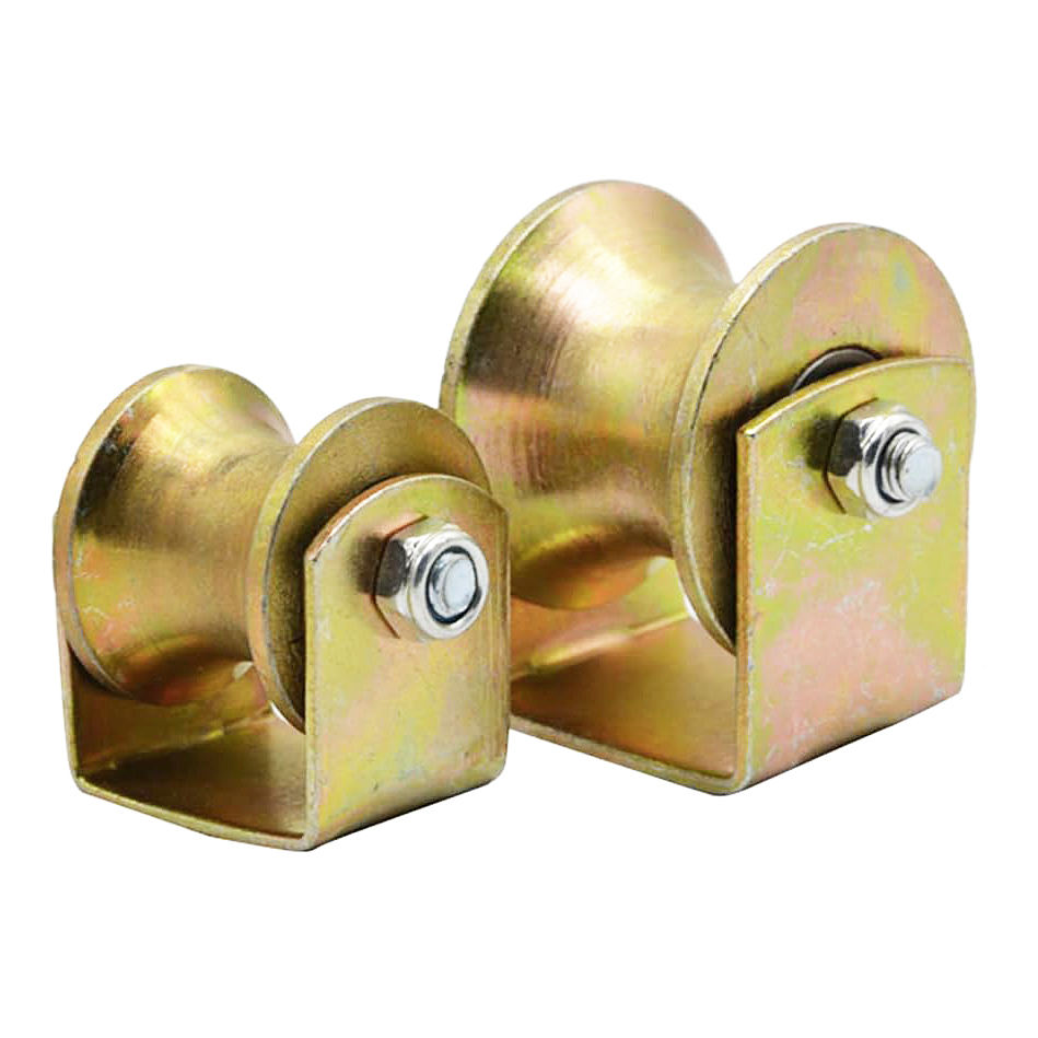 Heavy Duty Barn Door Casters 45# Steel Slide Gate Hardware for Gate ...