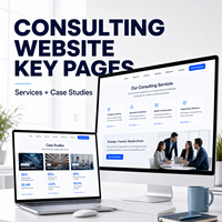 Diseño y Desarrollo de Sitios Web para Empresas de Consultoría Personalizada con Páginas de Servicios, Perfiles de Consultorías y Estudios de Caso