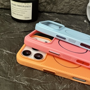 เคสโทรศัพท์แม่เหล็กแบบ<span class=keywords><strong>ระบาย</strong></span><span class=keywords><strong>ความ</strong></span><span class=keywords><strong>ร้อน</strong></span>รุ่นใหม่สำหรับ <span class=keywords><strong>iPhone</strong></span> 17 17 Pro 17 Pro Max 17 Air 16 15 14 13 12 11 เคสโทรศัพท์แบบตาข่ายบางเฉียบ - Product Image 2