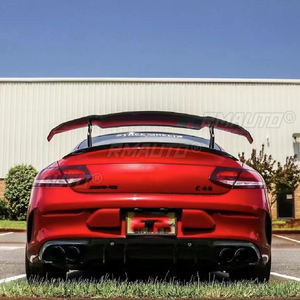 Alerón Trasero en Forma de V para Automóvil, Modificado en Negro Brillante, Compatible con Mercedes Benz Clase A, C, E, SL, S, GLC, W117, C117, C205, W204, W118 - Product Image 4