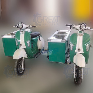 รถเข็นโยเกิร์ตไฟฟ้า3ล้อทำจากไอศครีมรถสามล้อแช่แข็ง - Product Image 1