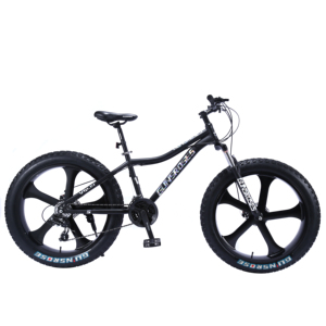 Vélo de montagne pour adultes de 26 pouces avec suspension avant, frein à disque, vitesses, fourche en acier pour le cyclisme hors route - Product Image 4