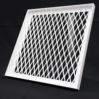 Grillage soudé en acier inoxydable léger à maille tissée simple, pour économie d'énergie, ventilation et décoration extérieure, services de soudage et de découpe