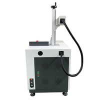 Machine de marquage laser à fibre de bureau, marqueur laser portable pour métal, acier inoxydable, aluminium, gravure de logo