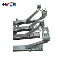Système de levage hydraulique pour conteneurs de 35 tonnes, à 4 vérins hydrauliques galvanisés, levage fluide, prix de gros usine