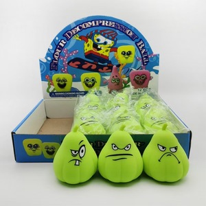 Nuevo Juguete Antiestrés de Goma Suave con Forma de Mini Calabaza: Bola de Compresión Creativa para Aliviar el Estrés - Product Image 1