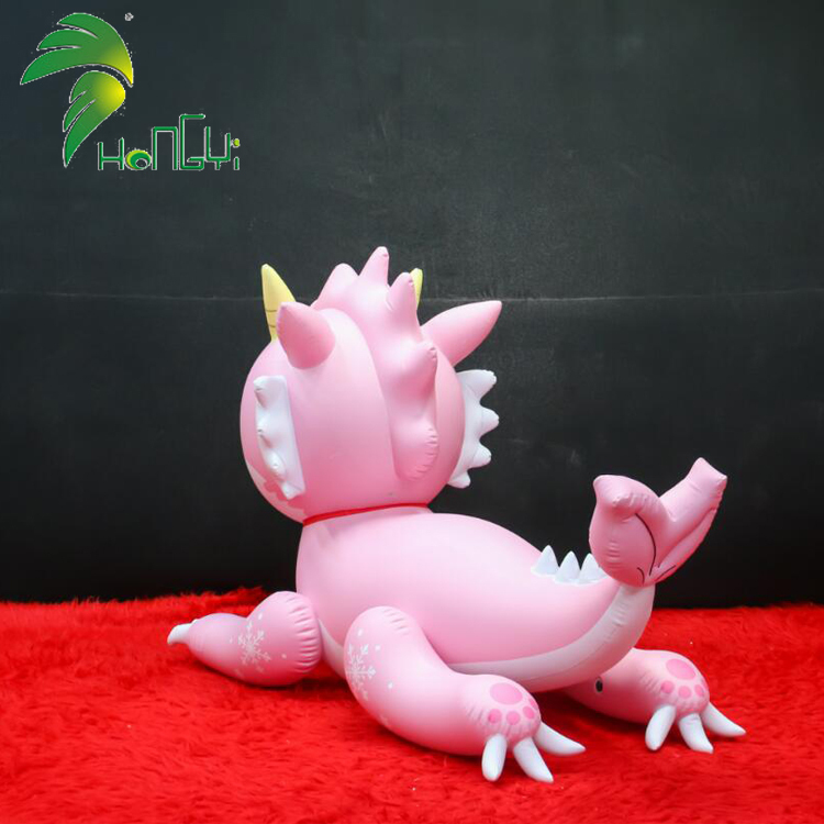 PInk Inflatable Dragon Toy, Hongyi Custom Inflatable Dragon Ride