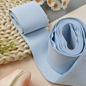 Sangle en nylon personnalisée, sangle élastique en jacquard, ceinture plate noire, blanche, bleue, motif OEM, couleur personnalisée, largeur 45 mm, vente en gros - Product Image 4