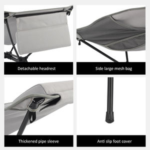 Silla de Playa Plegable Reclinable Portátil de Buena Calidad para Exteriores, Ligera, para Acampar, para Adultos - Product Image 6