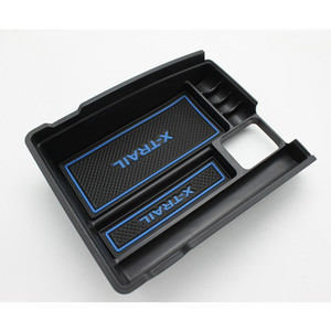 Caja de Almacenamiento para Apoyabrazos Central de Nissan X-Trail, Plástico Negro, Ajuste Personalizable - Product Image 3