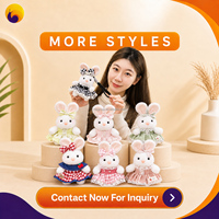 Jouet en peluche personnalisé mignon, sans MOQ, OEM, poupée en peluche douce, personnage d'anime Kpop, personnage de dessin animé pour enfants, boutique de cadeaux