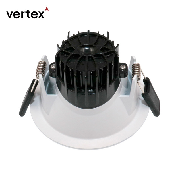 Flicker Free Dimmable LED Anti-Glare Recessed Downlight for Home Office AC 240V IP44 Rated 5-Year Warranty