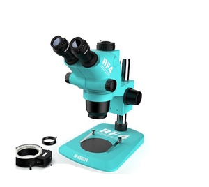 Microscope stéréoscopique trinoculaire réglable Rf4 RF-6565TV 6.5-65X pour la réparation de téléphones mobiles BGA - Product Image 1