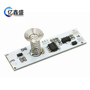 Yixinsheng Touch <b>Dimmer</b> Module 5-24V 6A Pwm Output 1 Channel Plastic Easy Installation For Cabinet Led Light - Product Image 2