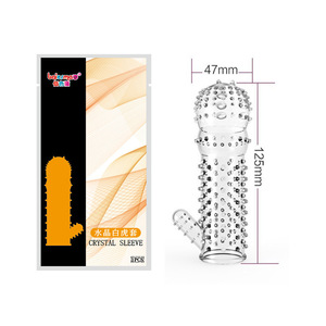 ถุงยางอนามัยแบบเม็ด Wolf Tooth สำหรับผู้ชาย ผลิตจากน้ำยางพิเศษสำหรับผู้หญิงที่มีภาวะความเฉื่อยทางเพศ ช่วยเพิ่มความสนุกสนาน ขยายขนาดอวัยวะเพศชาย ผลิตภัณฑ์ทางเพศขายดี ปลอกอวัยวะเพศชาย - Product Image 6