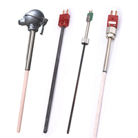 0~2300 ℃   Termopar de tungsteno-renio WRW-2300 WRe3/25 WRe5/26, sensor de alta temperatura para metalurgia al vacío y aeroespacial, longitud personalizada
