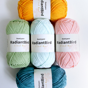 Đám Mây Bé 40G/130M Hot Bán Pha Trộn Cho Khăn Gối Chăn Sữa Bông Acrylic Sợi - Product Image 2