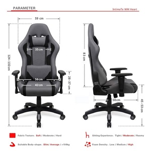 Silla <span class=keywords><strong>gaming</strong></span> personalizada <span class=keywords><strong>de</strong></span> cuero para ordenador, <span class=keywords><strong>escritorio</strong></span> <span class=keywords><strong>de</strong></span> oficina, reposapiés - Product Image 1