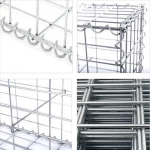 Panier <span class=keywords><strong>Gabion</strong></span> en Treillis Soudé Galvanisé à Chaud Revêtu de Galfan 4mm 200x100x50 Boîtes en Treillis Résistantes à l'Eau Facilement Assemblables pour la Pierre - Product Image 4