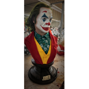 En stock - Sculpture en résine - Buste du Joker - Statue - DC Comics - Villain de Batman - Objet de collection - Product Image 5