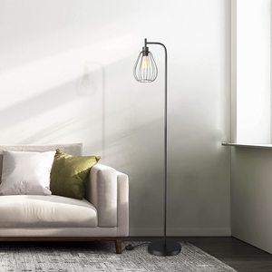<span class=keywords><strong>Lampadaire</strong></span> en corde de chanvre <span class=keywords><strong>d</strong></span>'<span class=keywords><strong>angle</strong></span> rétro de ferme rurale américaine - Product Image 6