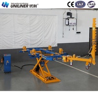Banc de redressage de châssis automobile Uniliner UL-300, équipement de débosselage de carrosserie, équipement de réparation automobile certifié CE 3000 kg