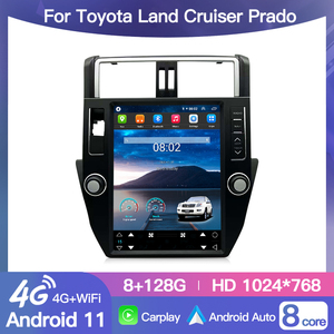 Radio HFMidia de 12.1 Pulgadas con Pantalla Vertical, Reproductor Multimedia de Video, Unidad Principal para Toyota Prado 2010-2013, Radio con CarPlay Inalámbrico - Product Image 2