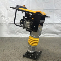 Nouvelle compactrice vibrante à moteur diesel/essence de 90 kg, haute efficacité pour le compactage du sol industriel