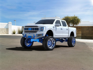 Rueda Forjada para Camioneta OEM Todoterreno Negra de Perfil Bajo 20x12 22x12 24x14 de Aluminio Forjado 6 orificios 6x139.7 8x170 8x180 para Jeep F150 - Product Image 3