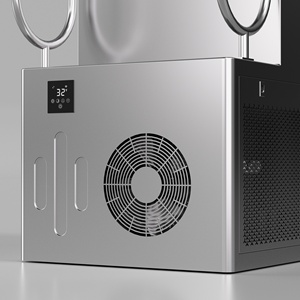 <span class=keywords><strong>Vasca</strong></span> per Immersione in Acqua Fredda in Acciaio Inox per il Recupero degli Atleti, <span class=keywords><strong>Vasca</strong></span> da <span class=keywords><strong>Bagno</strong></span> Ghiacciata Semicircolare con Refrigeratore d'Acqua da 1Hp - Product Image 6