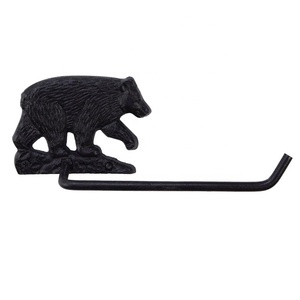 Rustic Cast Iron Crocodile Paper Towel <strong>Holder</strong> Bath Tissue <strong>Toilet</strong> <strong>Roll</strong> <strong>Holder</strong> - Product Image 6