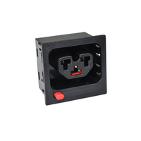 Module de prise double port C13/C19 pour armoire PDU, dispositif de stockage d'énergie multifonction anti-déconnexion