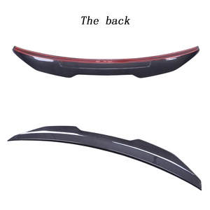 สปอยเลอร์หลังคาร์บอนไฟเบอร์แบบแห้งทรง PSM สำหรับรถซีดาน B9 B9.5 ปี 2017-2025 - Product Image 4