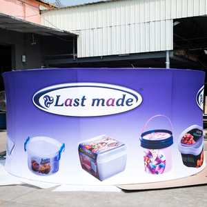 Esposizione fiera led cornice espositore portatile esposizione mondiale verde protezione ambientale cabina Display alluminio - Product Image 5